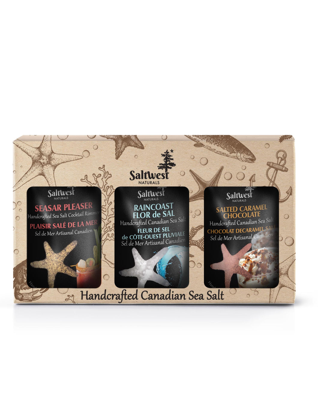 Canadian Cocktail Rim Trim Salt Gift Box