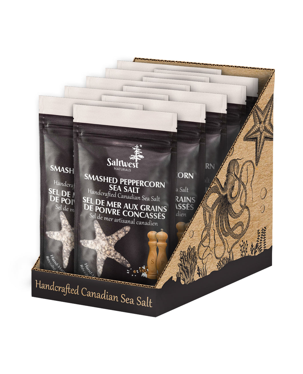 Smashed Peppercorn & Sea Salt