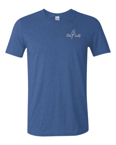 Octopus - Heather Royal Blue Stay Salt Tee