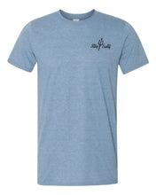 Load image into Gallery viewer, Octopus - Heather Indigo Blue Stay Salt Tee