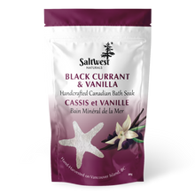 Load image into Gallery viewer, Black Currant &amp; Vanilla Bath Soak 80g