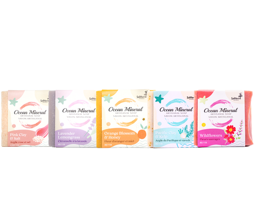 New Ocean Mineral Infused Soap Bundle