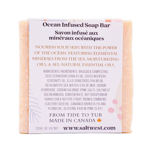 Rose Clay & Pink Salt - Ocean Mineral Infused Soap