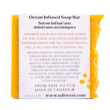 Load image into Gallery viewer, Orange Blossom &amp; Honey - Ocean Mineral Infused Soap